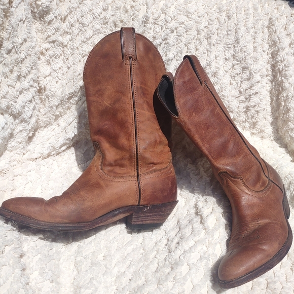 Code west Distressed leather boots - Picture 2 of 4